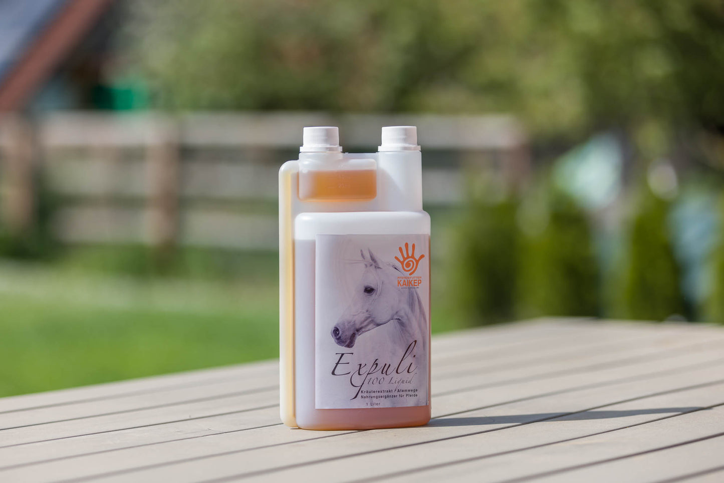 Expuli Atemwege Pferd KAIKEP Bronchialkräuter, Vernebler Heu, Inhalation, Kräuter Liquid f Pferde und Ponies