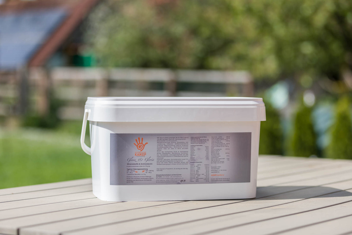 Horse nutrition: GLANZ & GLORIA the original - mineral power including amino acids "POWDER"