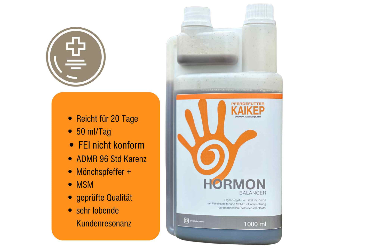 KAIKEP HORMON balancer für Pferde 1 liter
